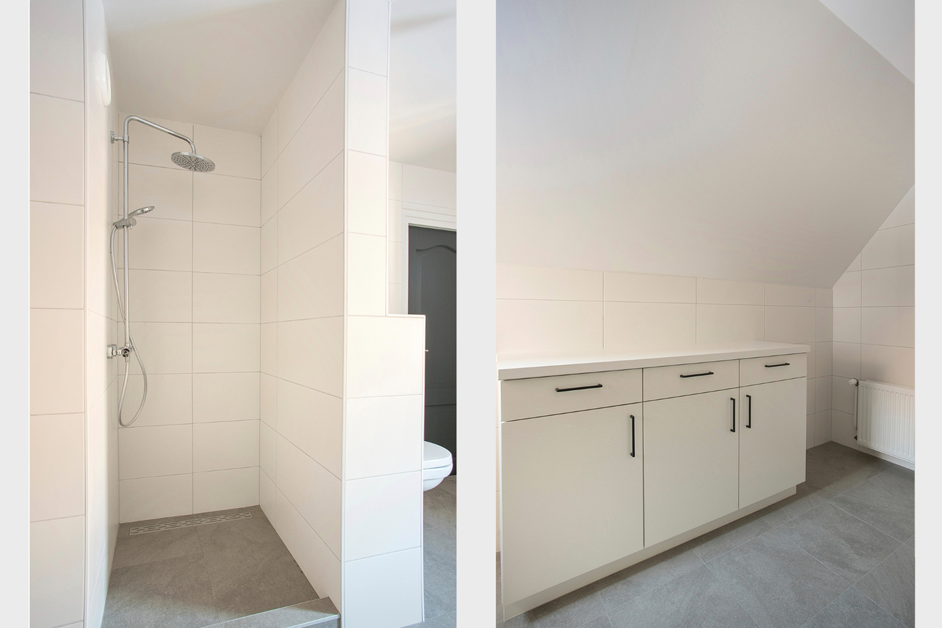 Deze vrijstaande woning met bedrijfsgebouwen staat tegen het bedrijventerrein van Reusel. 