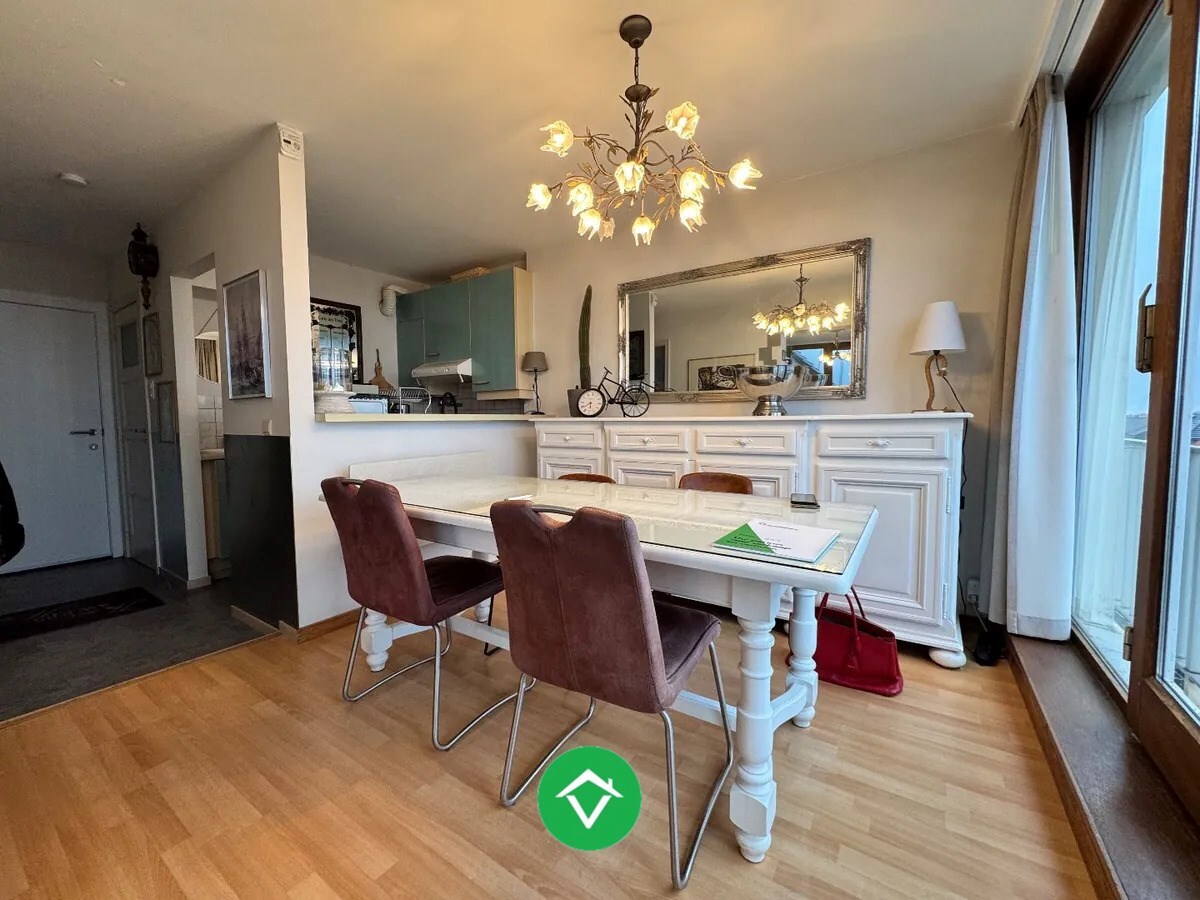 Bemeubeld appartement met 1 slaapkamer in De Panne 