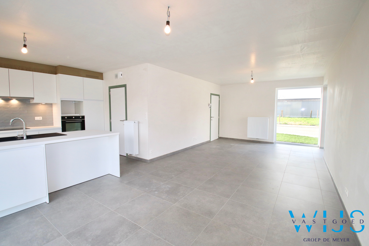 Nieuwbouwwoning met 3 slaapkamers en tuin te Maldegem ! 