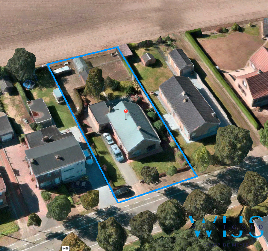 Open bebouwing op UNIEK perceel van 977m² te ERTVELDE! 