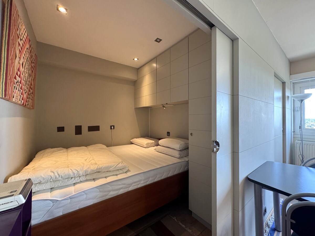 Magnifiek gelegen éénslaapkamerappartement aan de achterzijde van de Zeedijk te Heist 