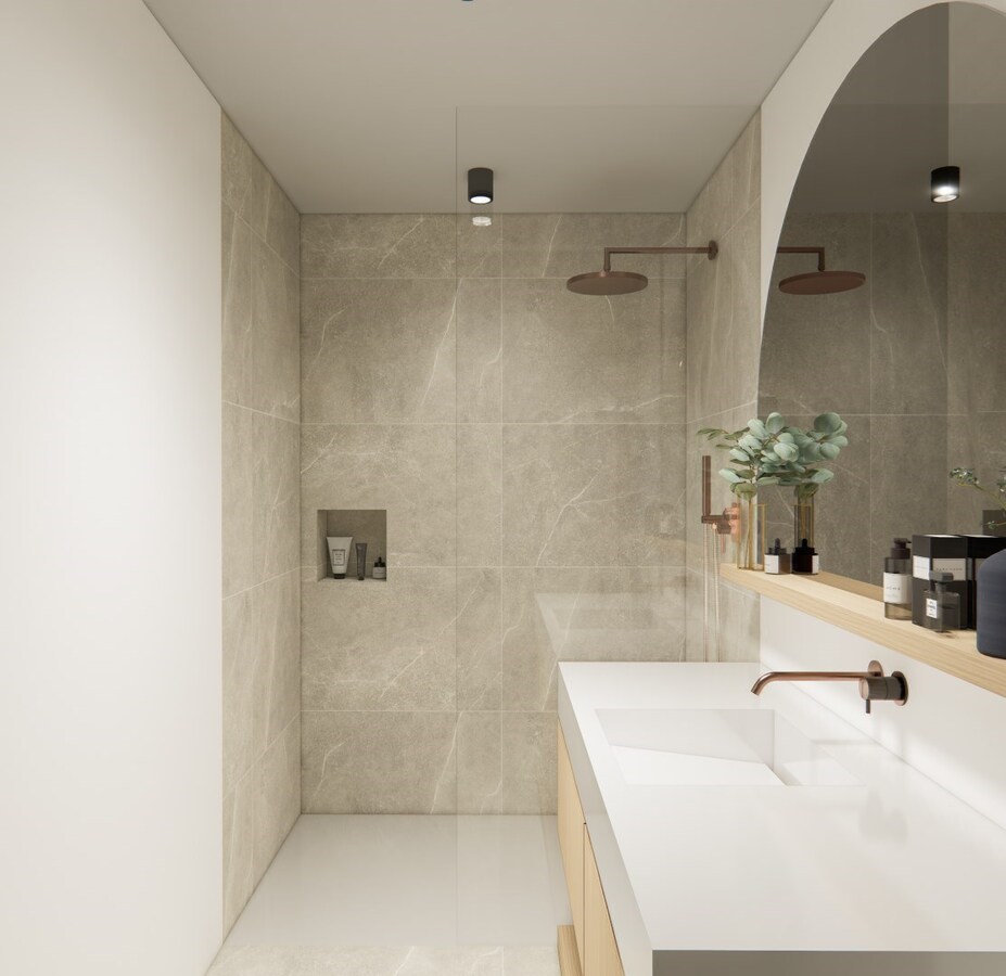 NIEUWBOUW APPARTEMENT MET 1 SLAAPKAMERS IN HET CENTRUM VAN KERMT 