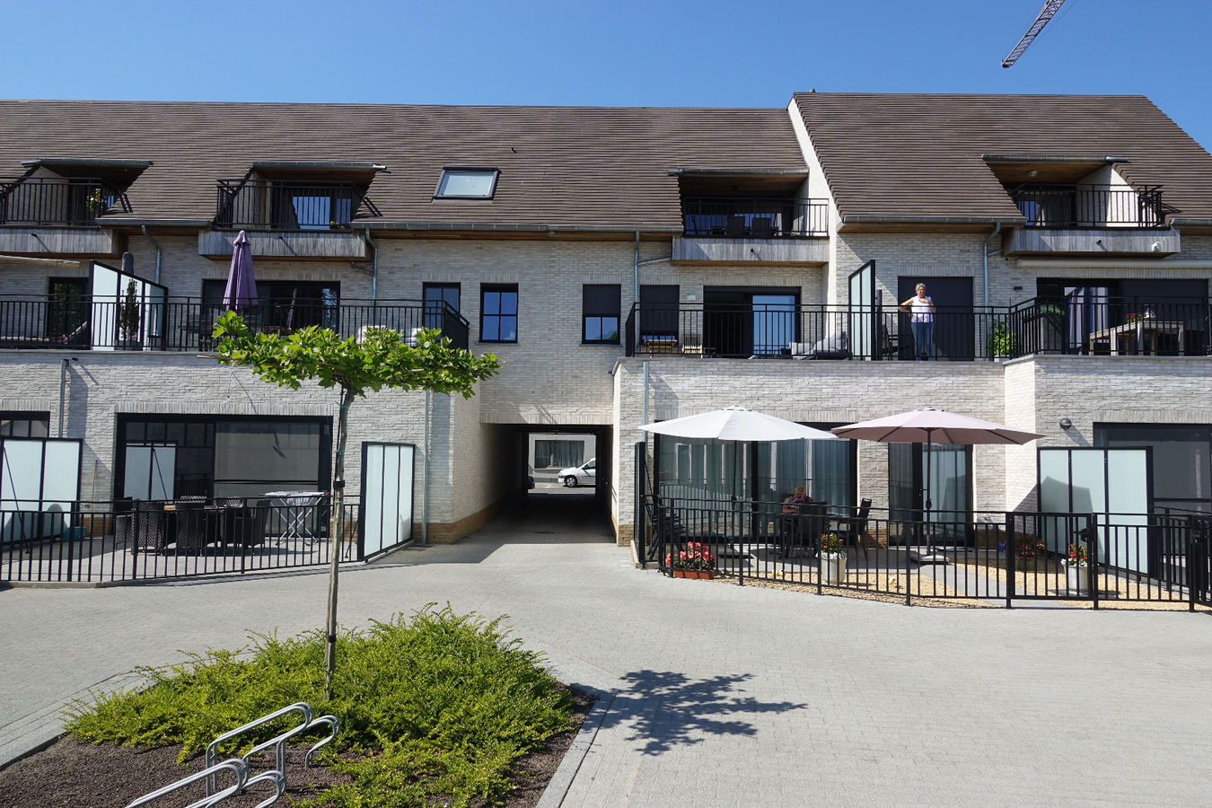 Appartement op topligging met garagebox 