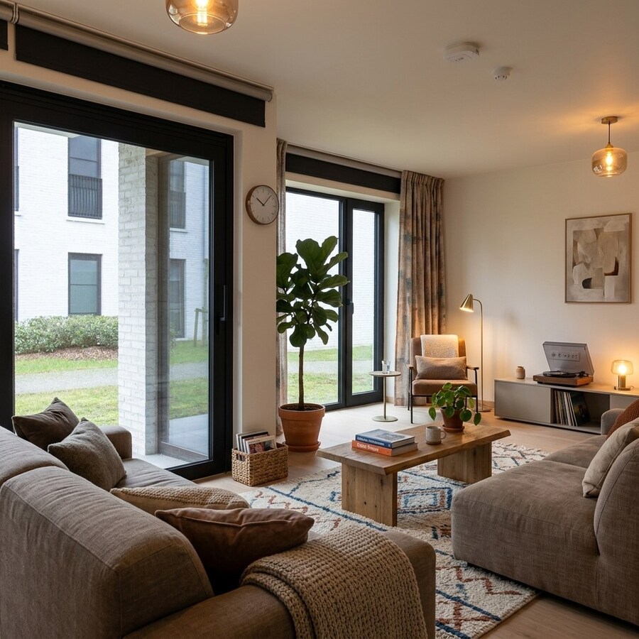 Zorgeloos wonen in stijl: instapklare serviceflat in Residentie Stuyvenberg 