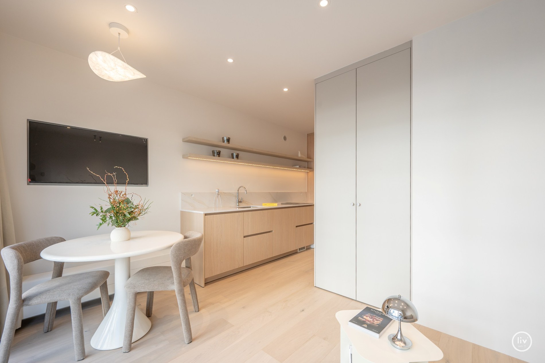 Aangenaam 1-kamer appartement met terras op een topligging in de Van bunnenlaan te Knokke ( renovatie 2026) 