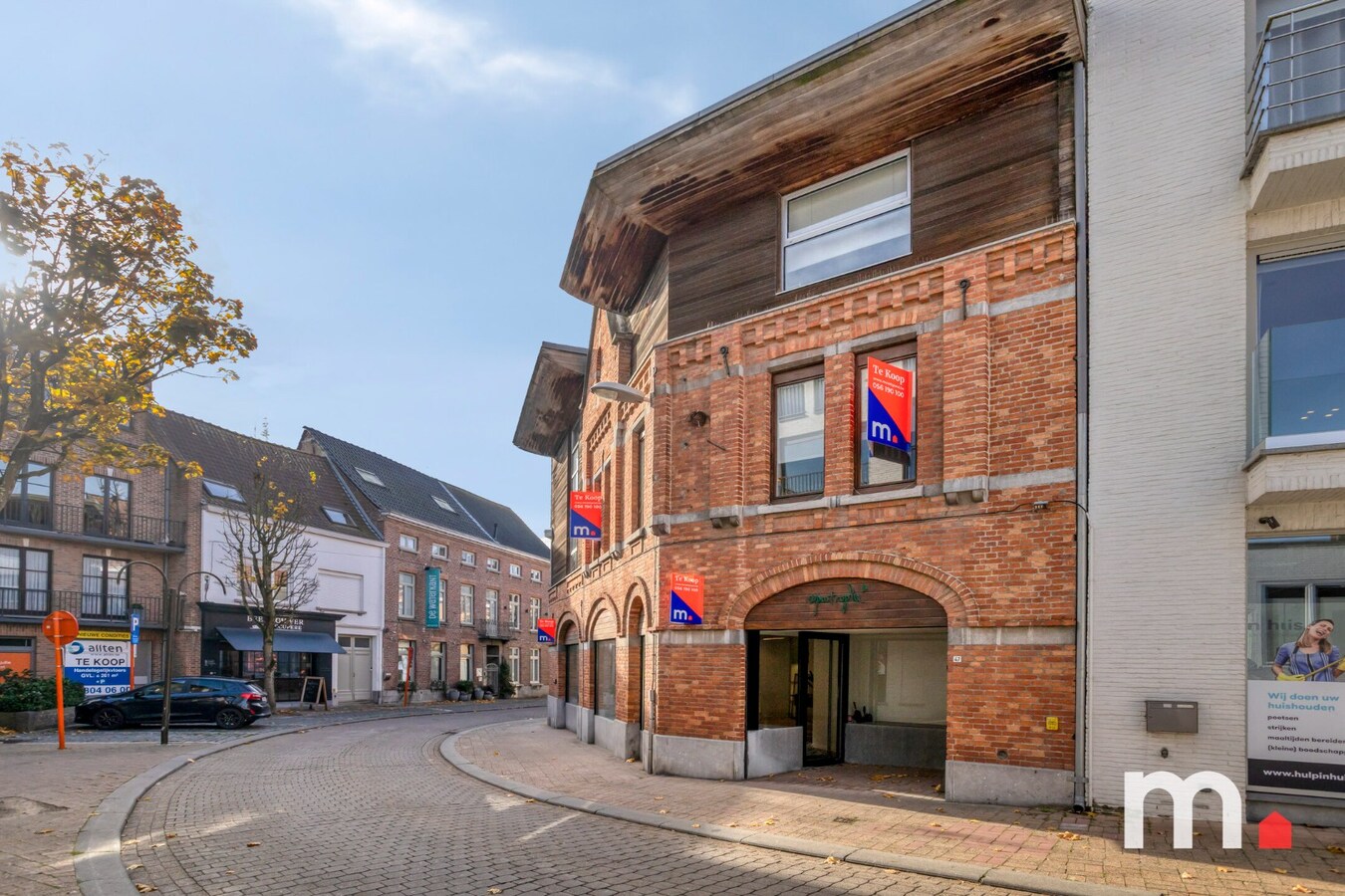 Handelspand met woonst in het centrum van Wervik te koop ! 