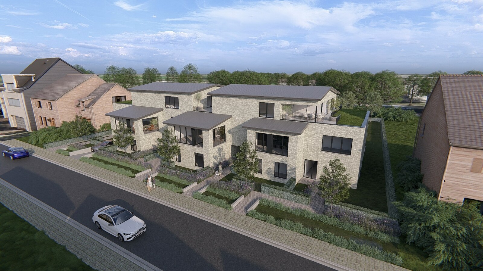 GEZELLIGE NIEUWBOUWWONING MET 2 SLAAPKAMERS, TUIN EN TERRAS IN CENTRUM TUILT 