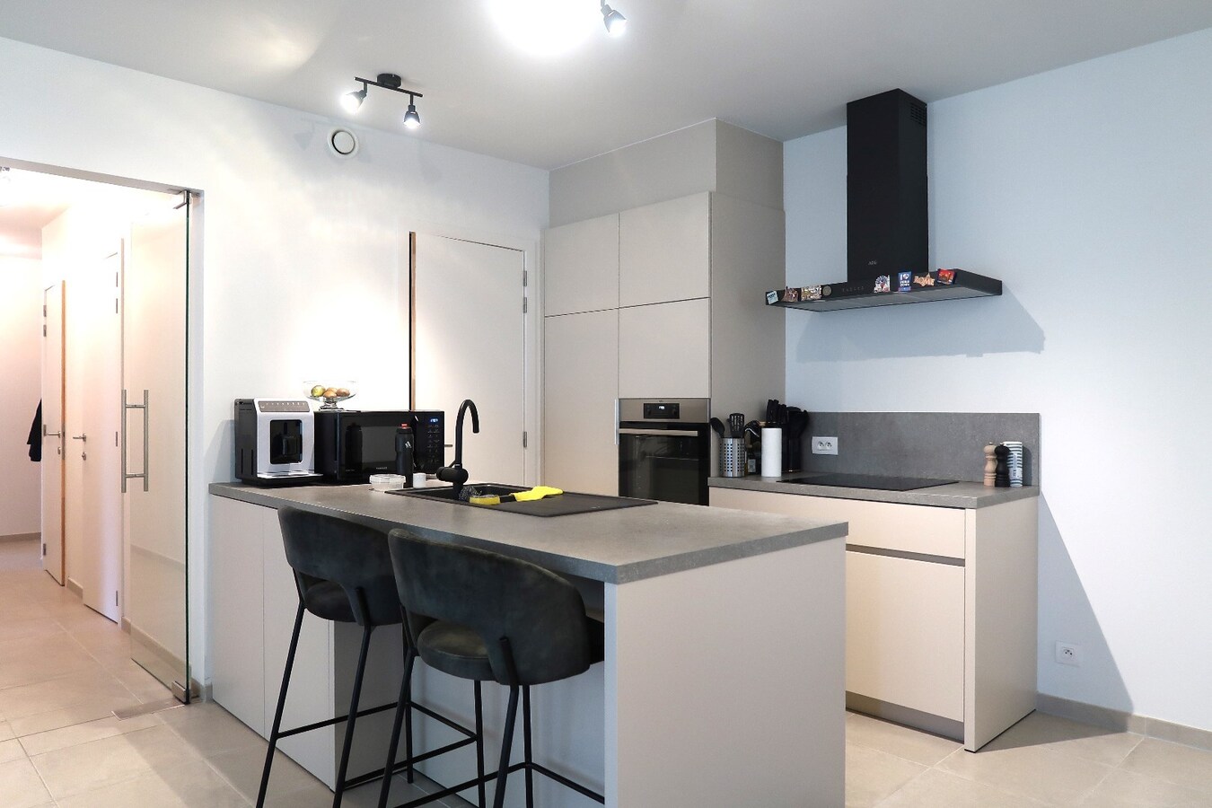 Nieuwbouwappartement met garagebox 