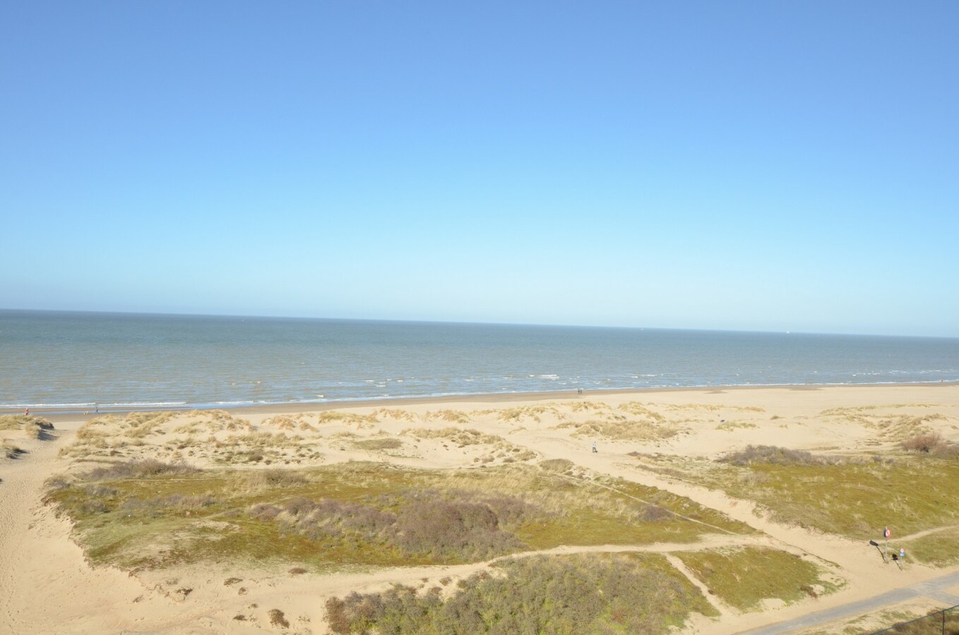 Penthouse met prachtig zeezicht en twee slaapkamers in de Res. Plaza I 