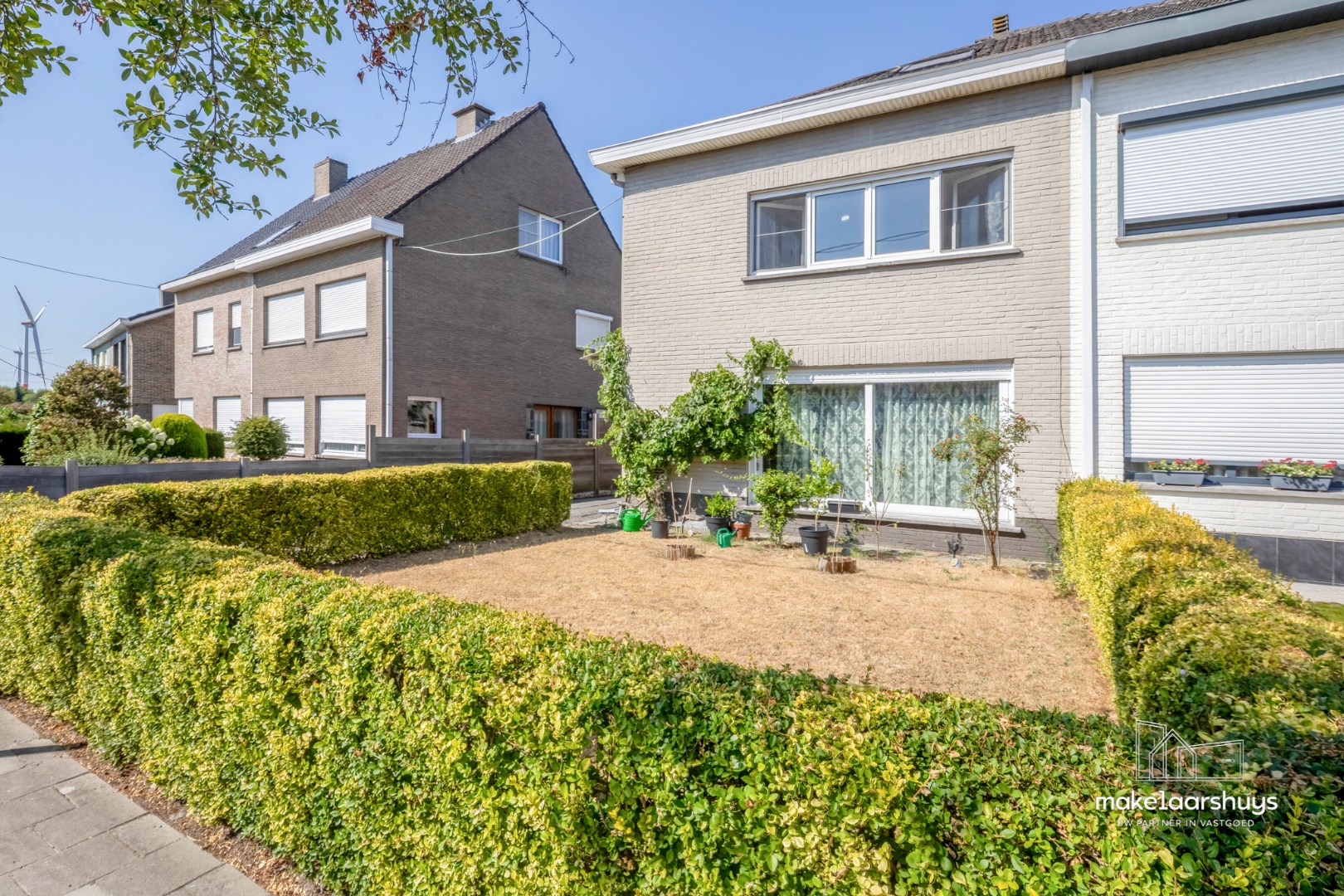 Ruime HOB met 3 slpks in een rustige straat te Wondelgem 