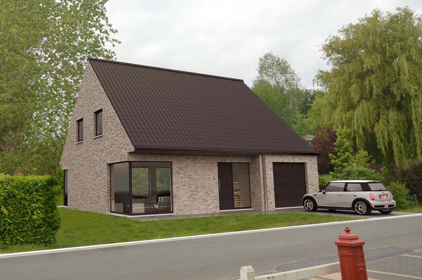 MOOIE NIEUWBOUW VILLA IN VERKAVELING TUSSEN BREDENE EN DE HAAN 