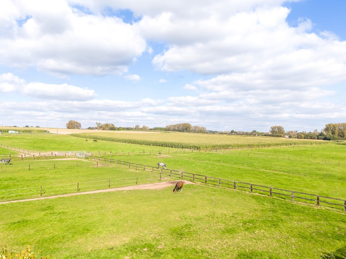 Landelijk gelegen laagbouwwoning te Leeuwergem 