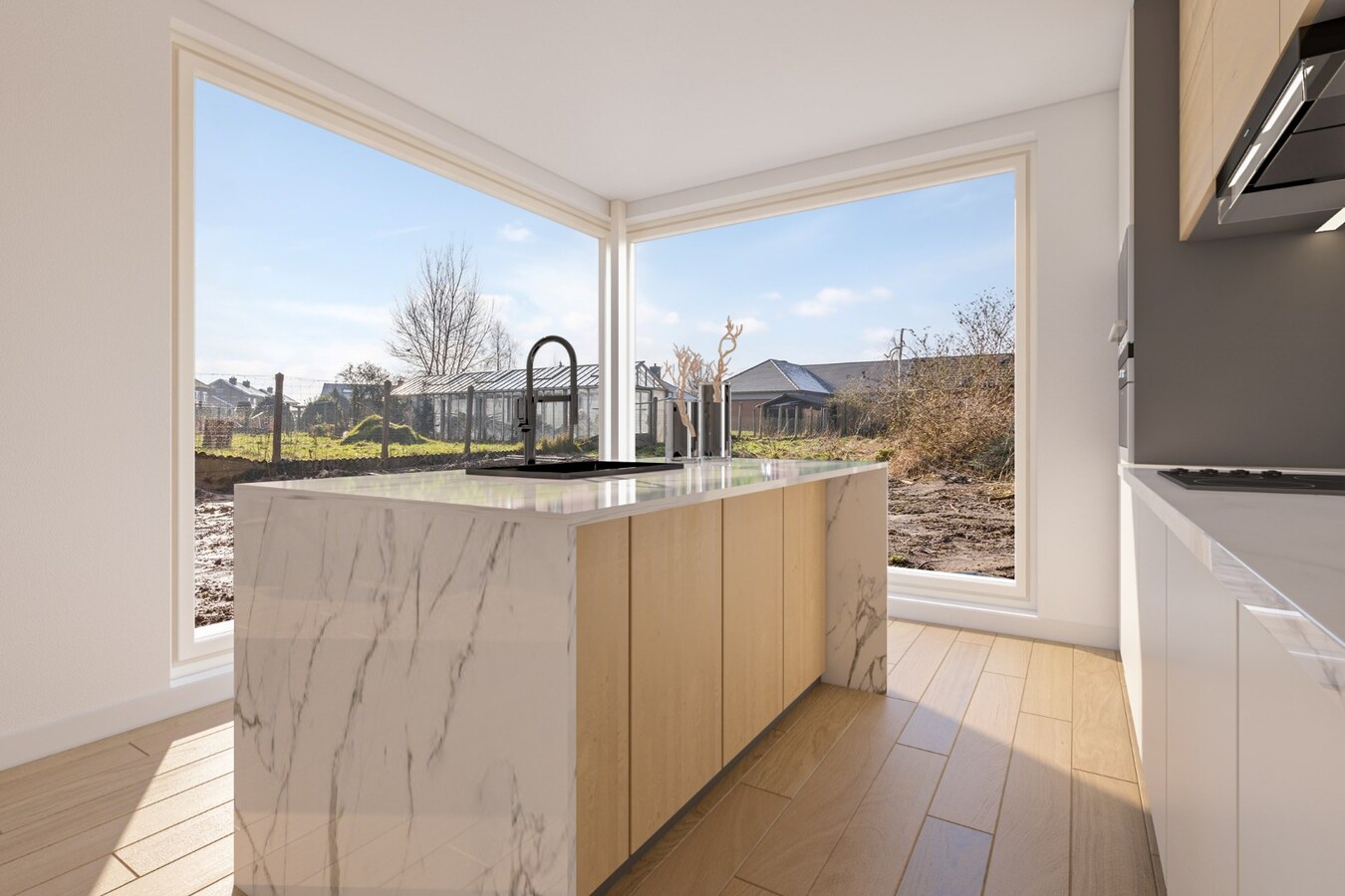 Zeer ruime ruwbouw woning op uitstekende locatie 