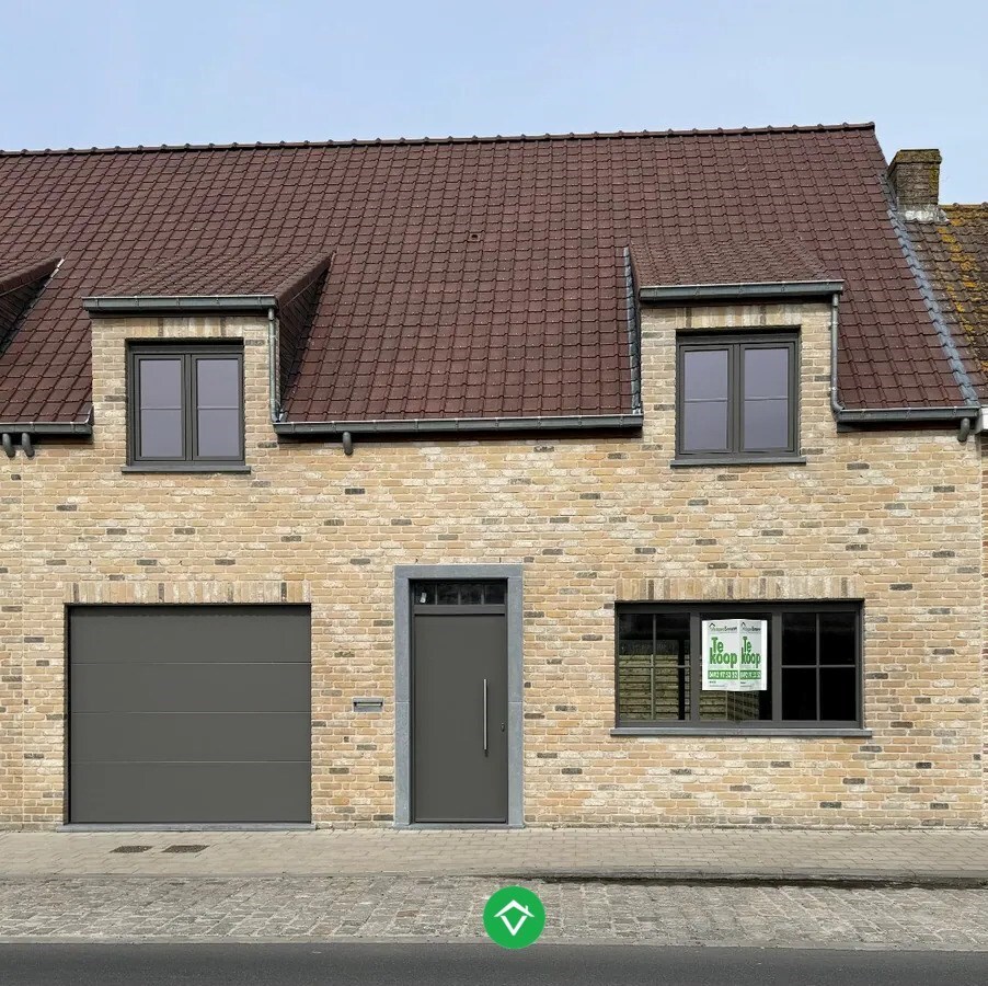 Nieuwbouwwoning met 3 slaapkamers te Houtem 