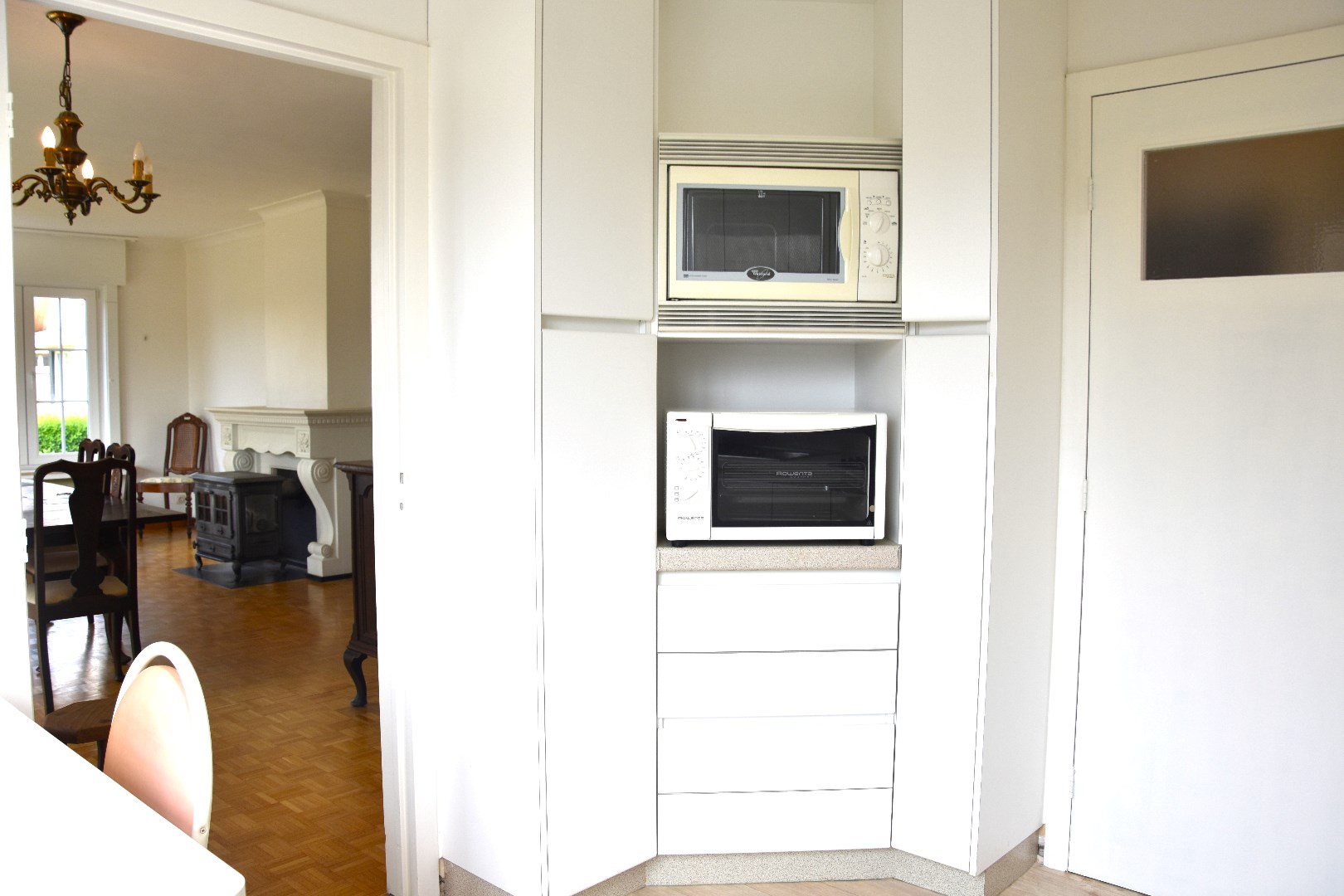 Ruim en lichtrijk  appartement met 2 slaapkamers. 