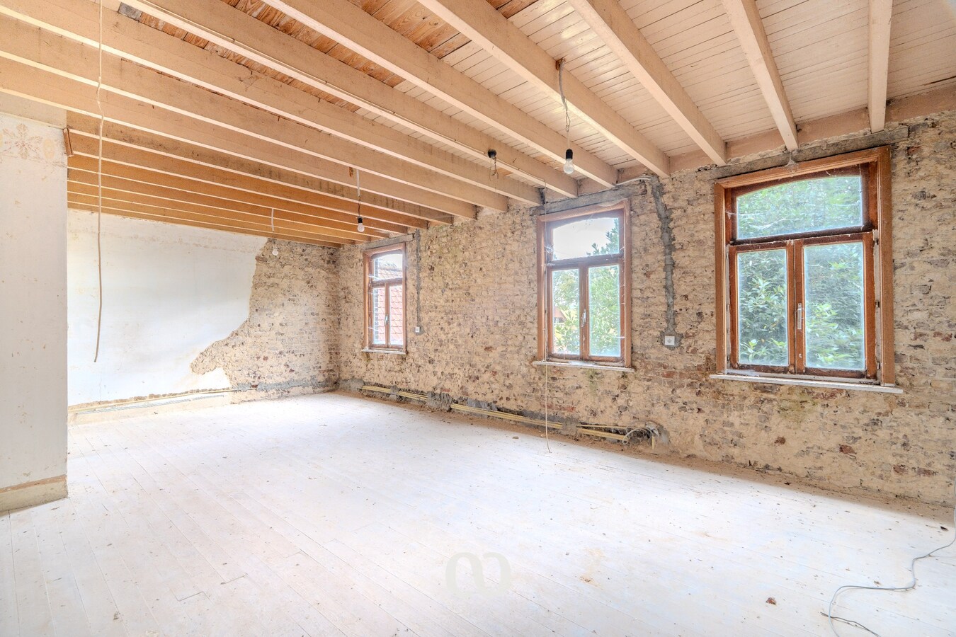 Pastorijwoning met tal van bijgebouwen 