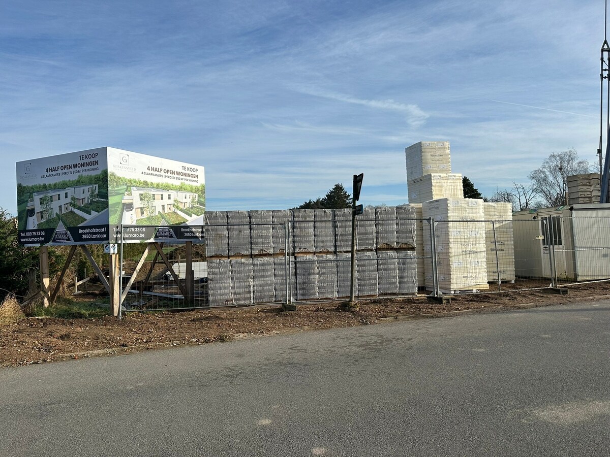 “Gijskensveld”: 4 luxueuze woningen op landelijk-residentiële locatie 