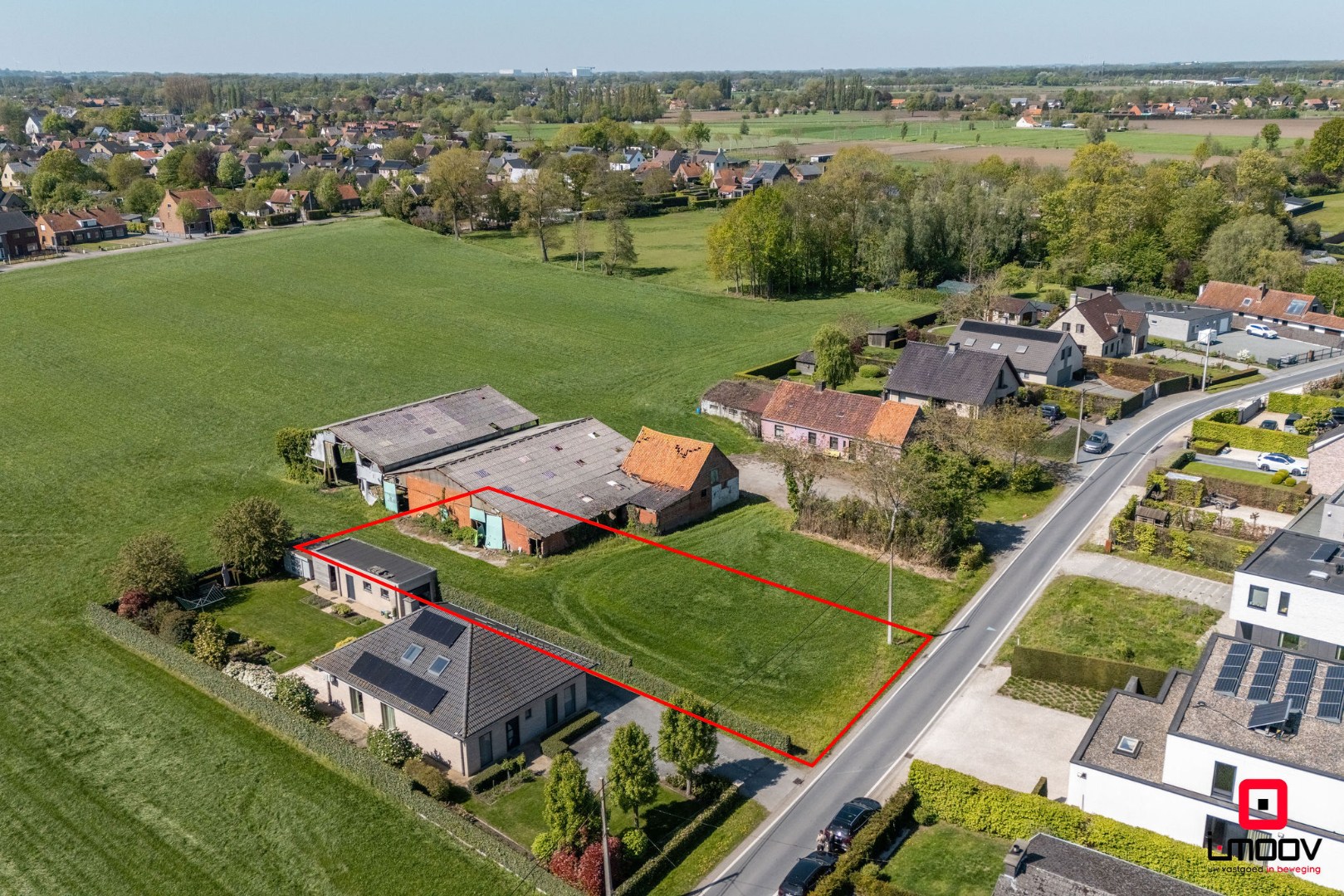 Bouwgrond van 910 m² te koop in rustige Zagmanstraat (Nazareth) 
