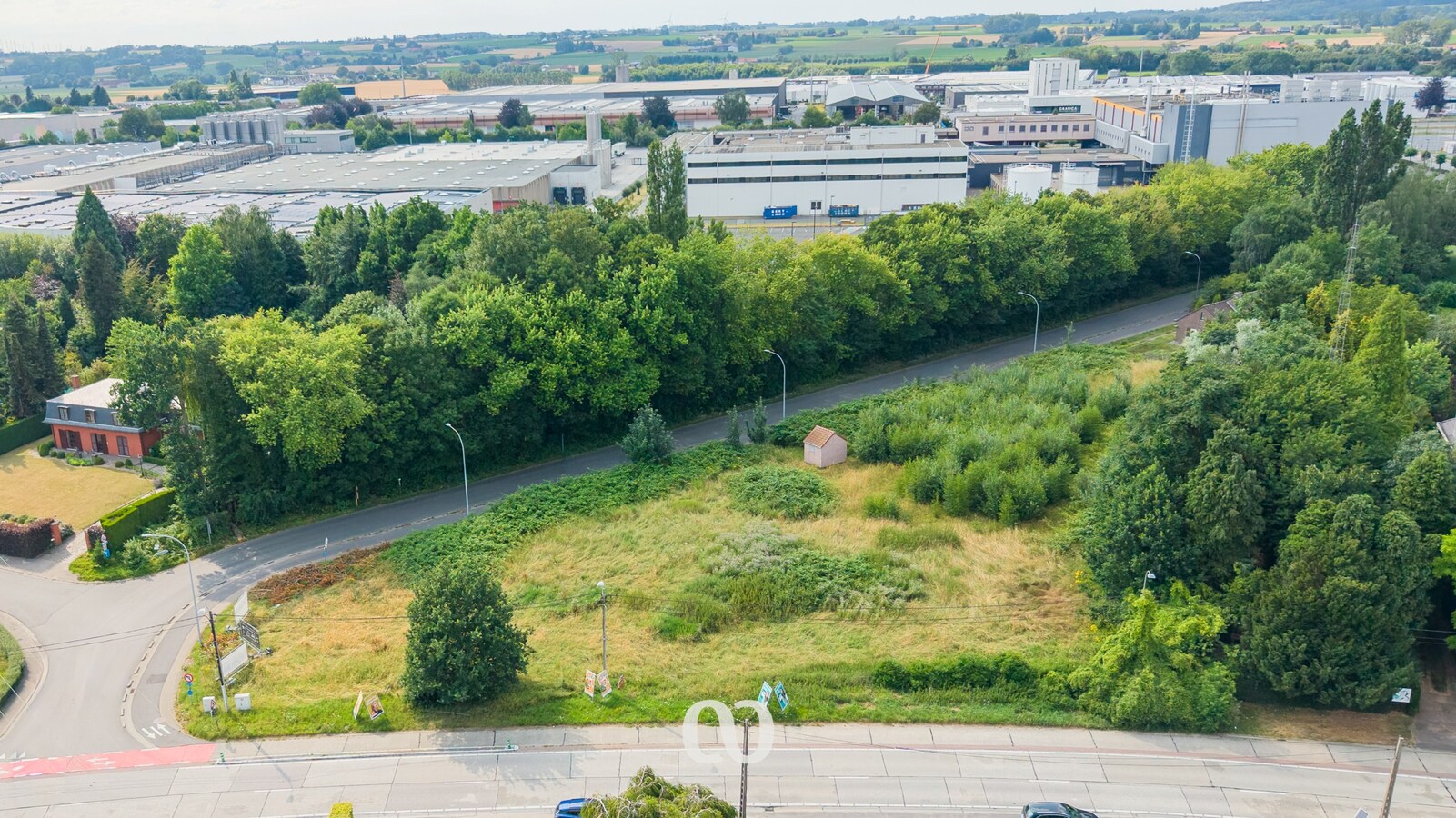 Interessante projectgrond van +1.800 m² in centrum Oudenaarde 