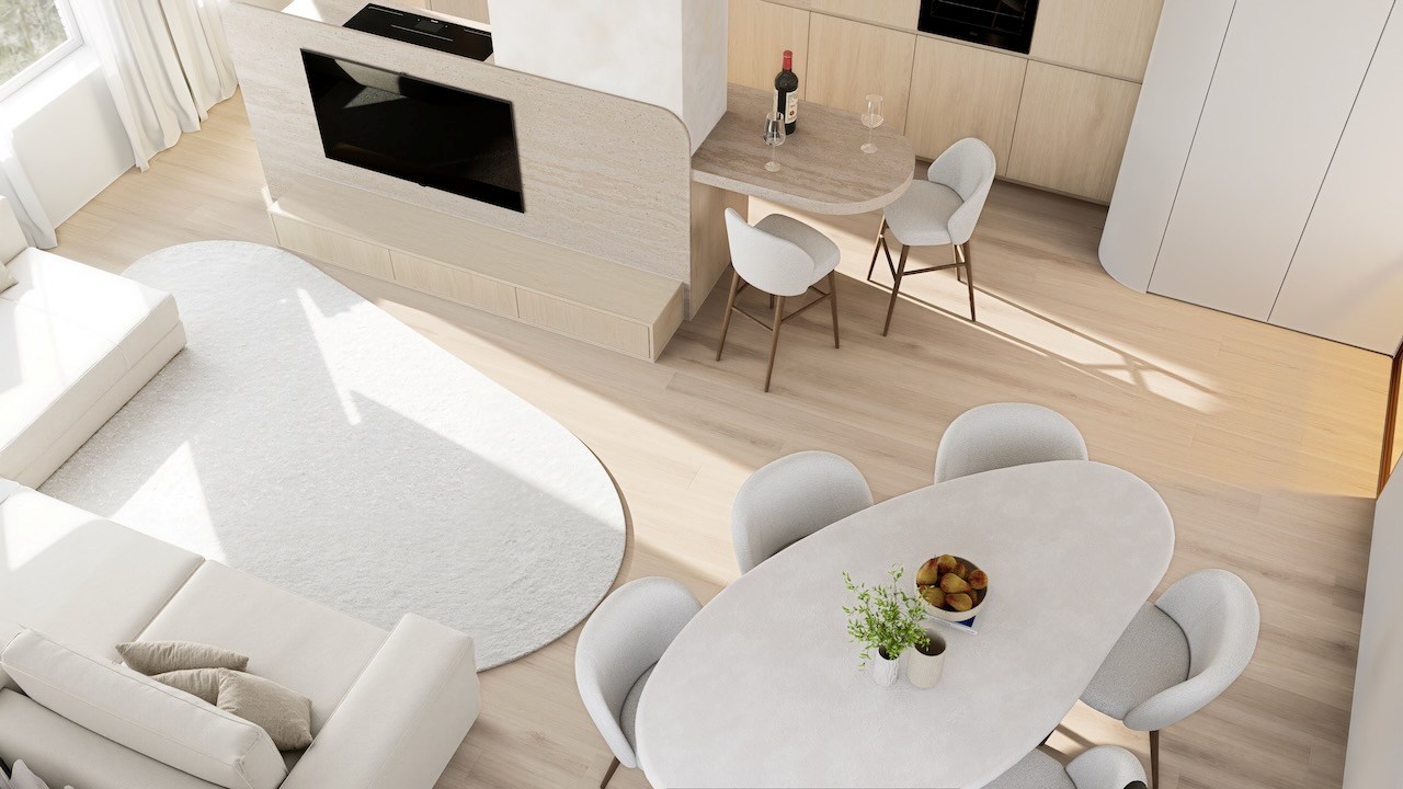 Luxueus volledig gerenoveerd 3 slaapkamer appartement te Leopoldlaan  gelegen op 200m wandelafstand van het Albertstrand. 