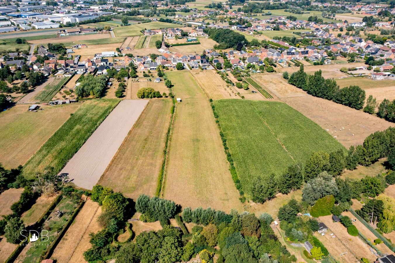 Weilanden op een opp. van 1,18ha met schuilstal. 