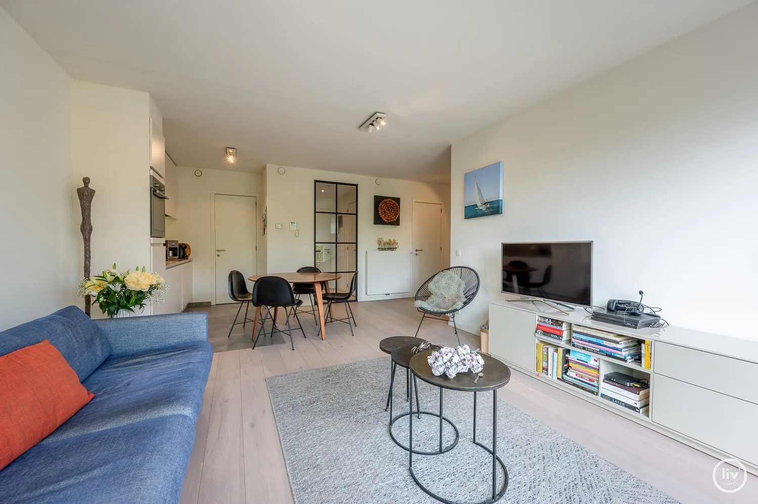 Recent(2016)appartement gelegen aan het Duinenwater met een slaapkamer en een slaaphoek