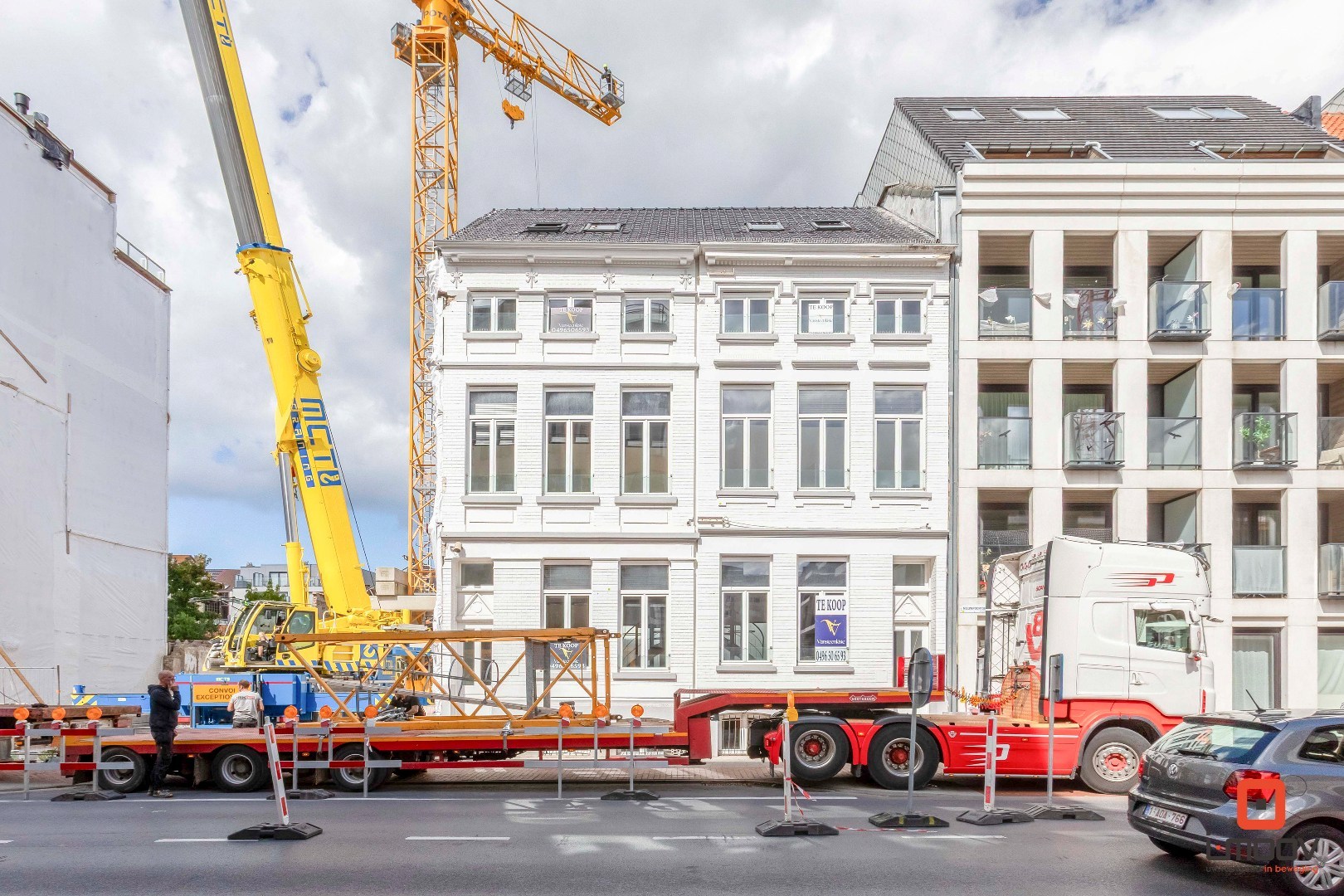 Luxueuze tweeslaapkamer duplex met terras en hoogwaardige afwerking in Oostende 