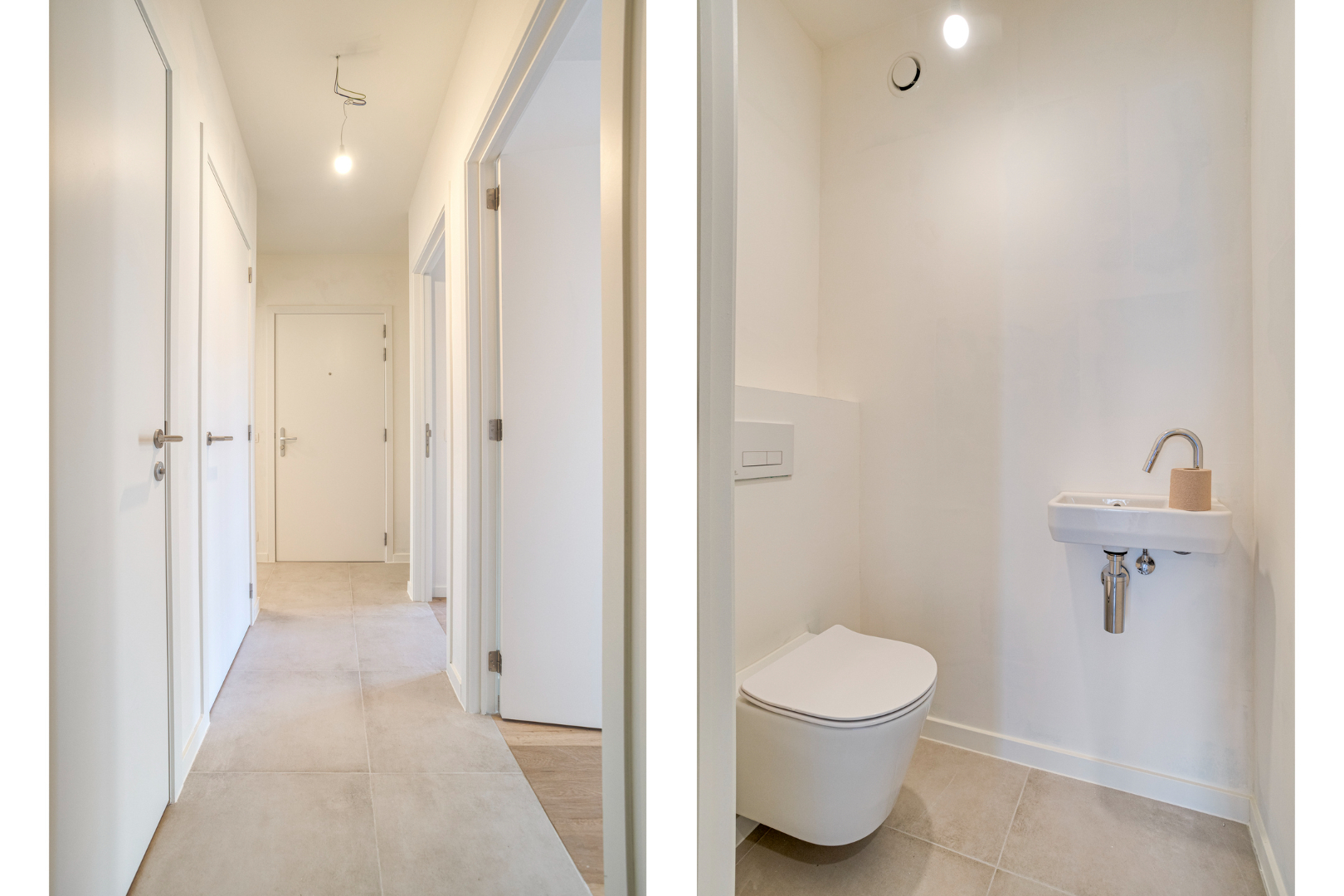 Nieuwbouw appartement met 3 slaapkamers, 2 badkamers, terras, 2 autostaanplaatsen en kelderberging in Leuven! - EPC A - bewoonbare opp. 108 m² 