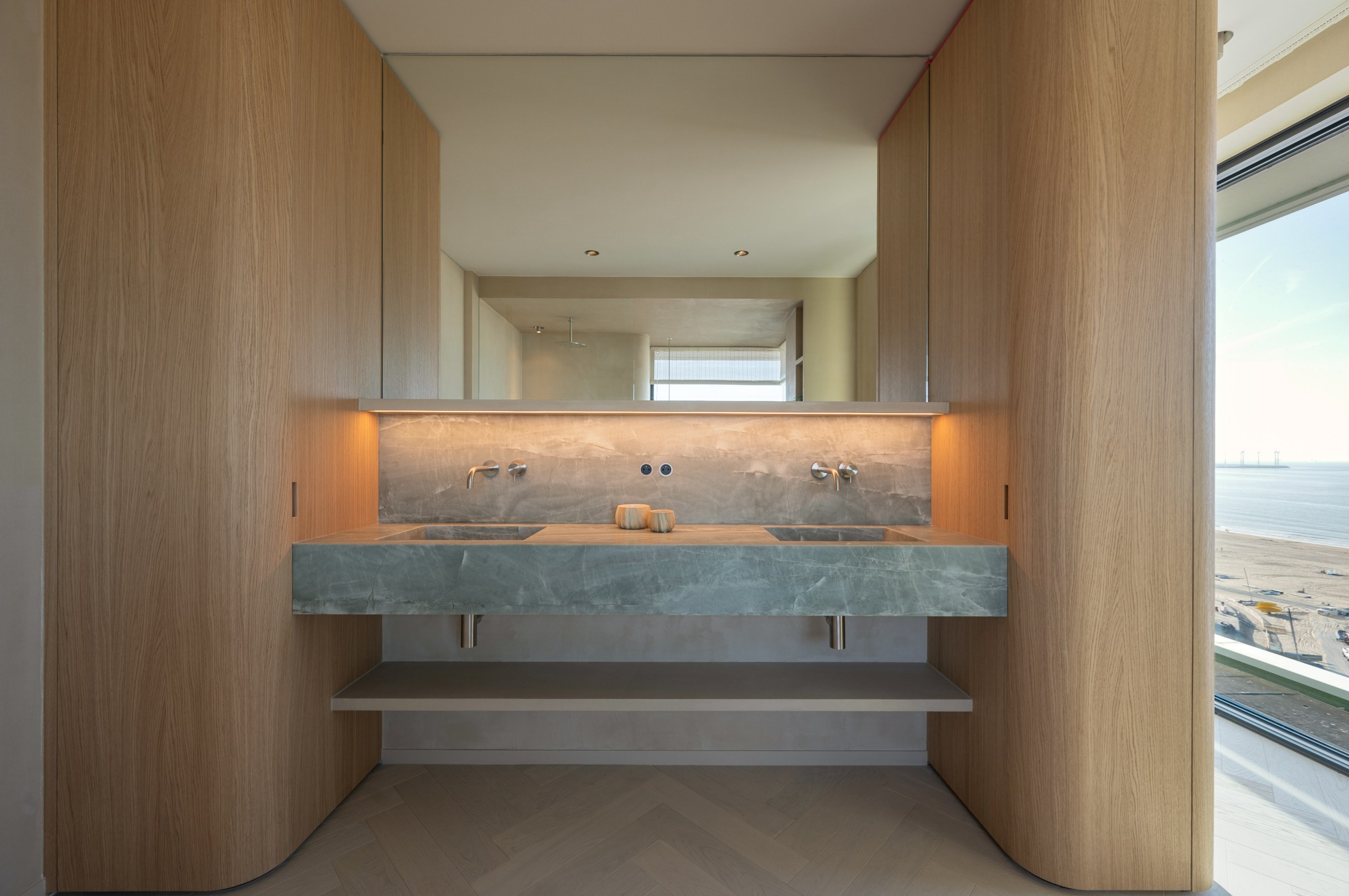 Appartement en duplex exceptionnel à vendre avec vue panoramique dans la résidence Duinrésidence. 