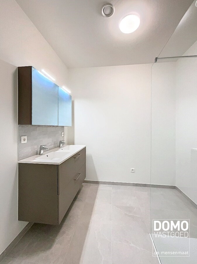 Energiezuinig gelijkvloers nieuwbouwappartement appartement met tuin ondergrondse autostandplaats - 108m² - EPC A 