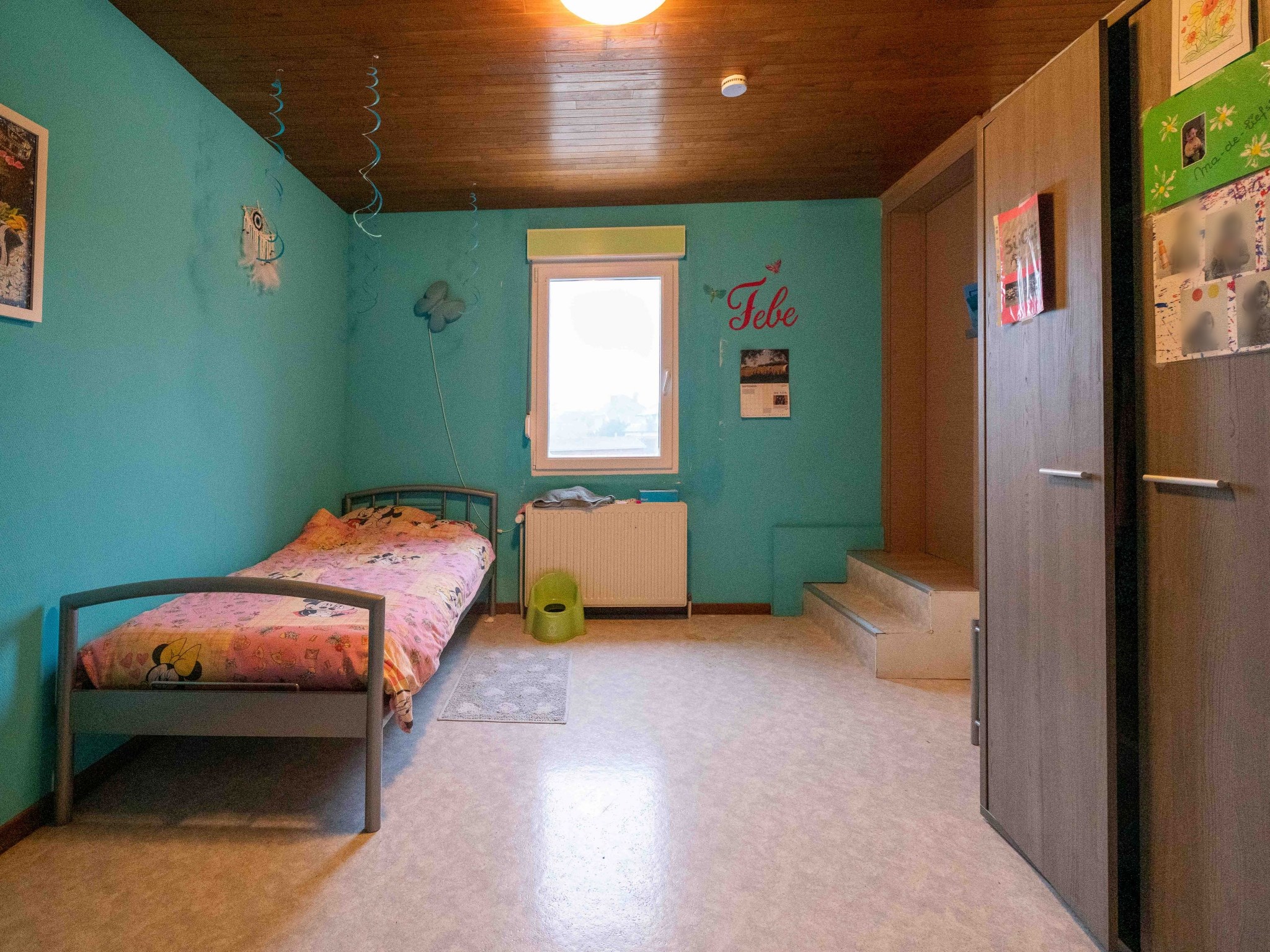 Eengezinswoning met 3 kamers, garage en tuin 