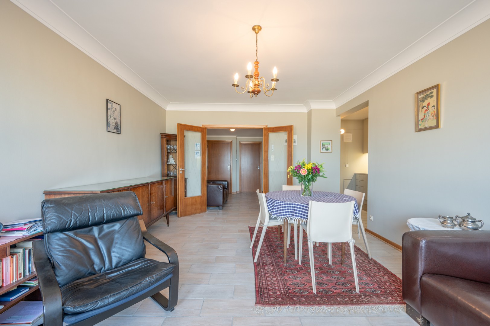 Centraal gelegen appartement met FRONTAAL ZEEZICHT 