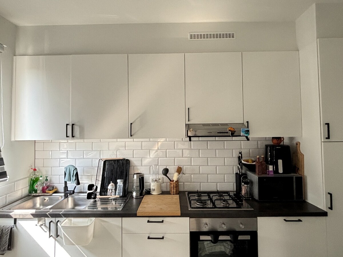 Energiezuinig appartement met 2 slaapkamers en garage 