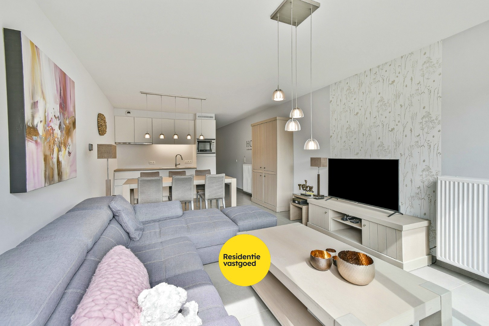 Instapklaar gelijkvloers appartement met zonnig terras 