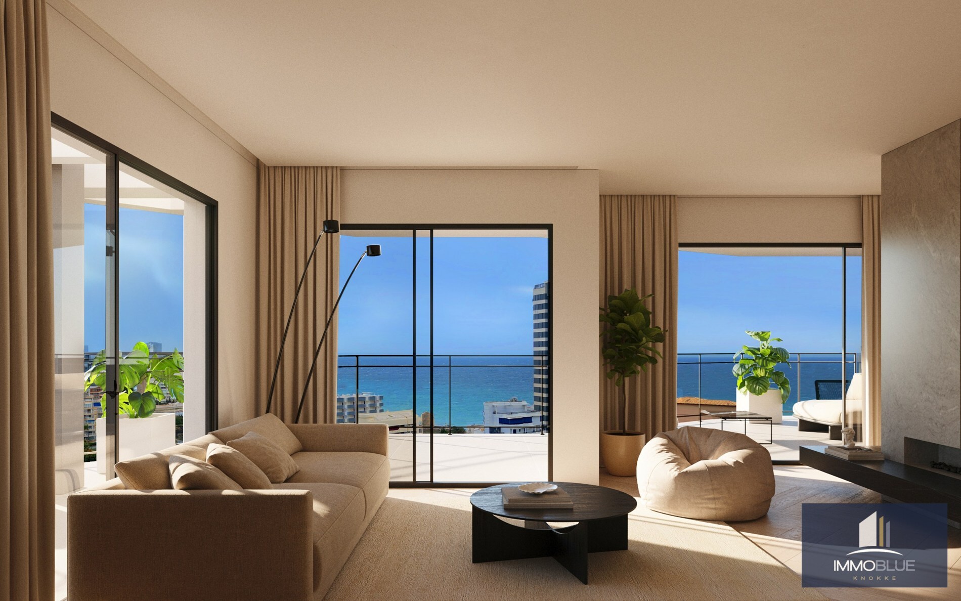 Stijlvol appartement vlakbij strand en stad in Calpe 