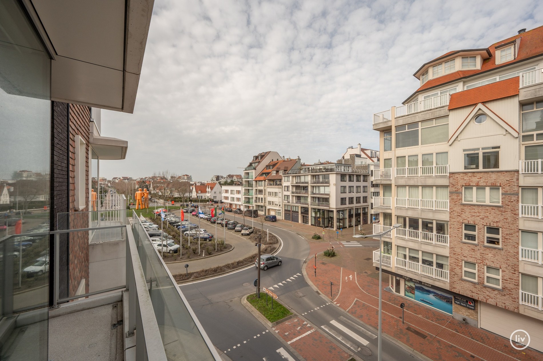 Zeer aangenaam en tevens recent appartement in centrum Knokke. 