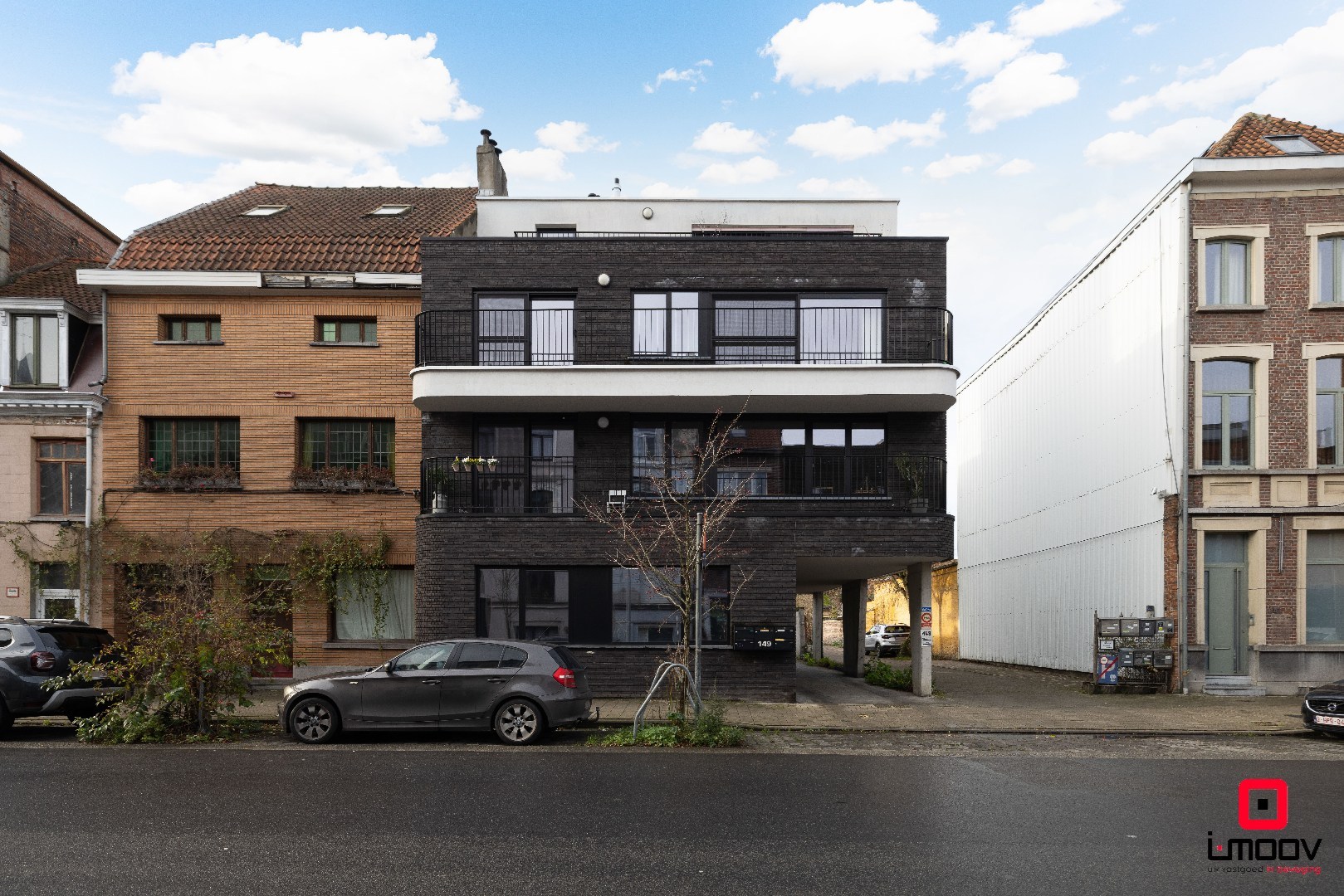 Modern éénslaapkamerappartement met ruim terras op topligging in Gent 
