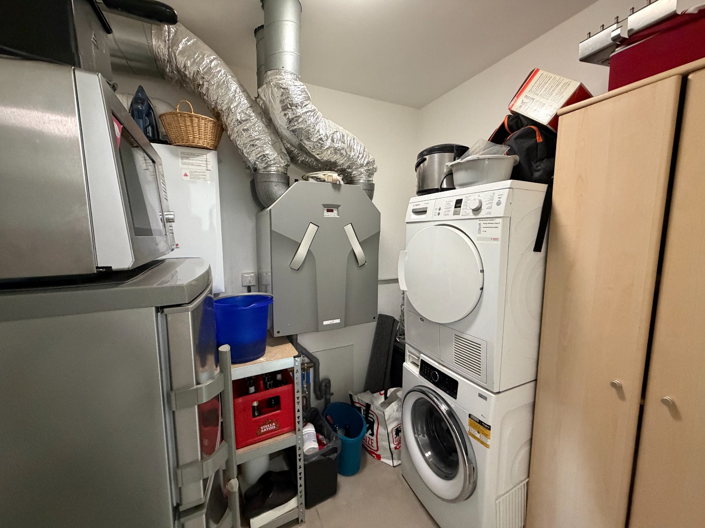 Verzorgd appartement met 2 slaapkamers, terras en garage. 