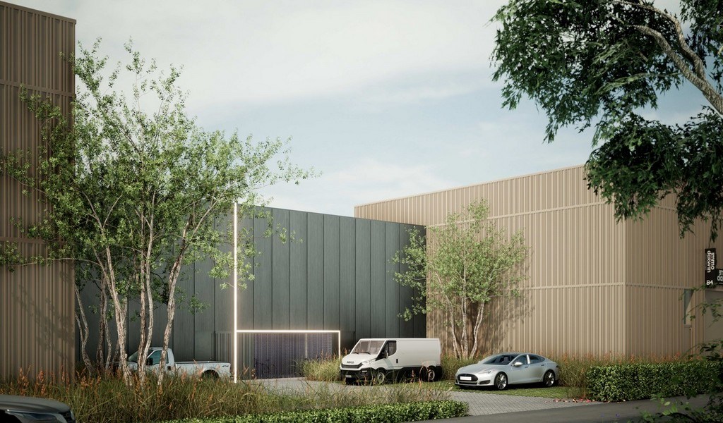Nieuwbouw loodsen ter reservatie in project Heultje Westerlo