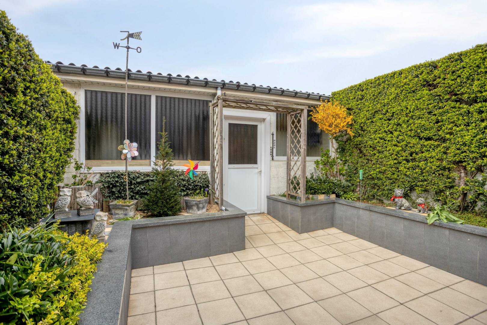 terras - doorgang garage