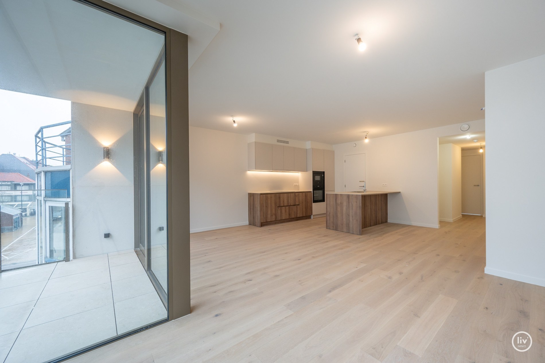 NIEUWBOUWPROJECT MADELEINE: Modern appartement met 2 slaapkamers gelegen in het centrum van Knokke. 