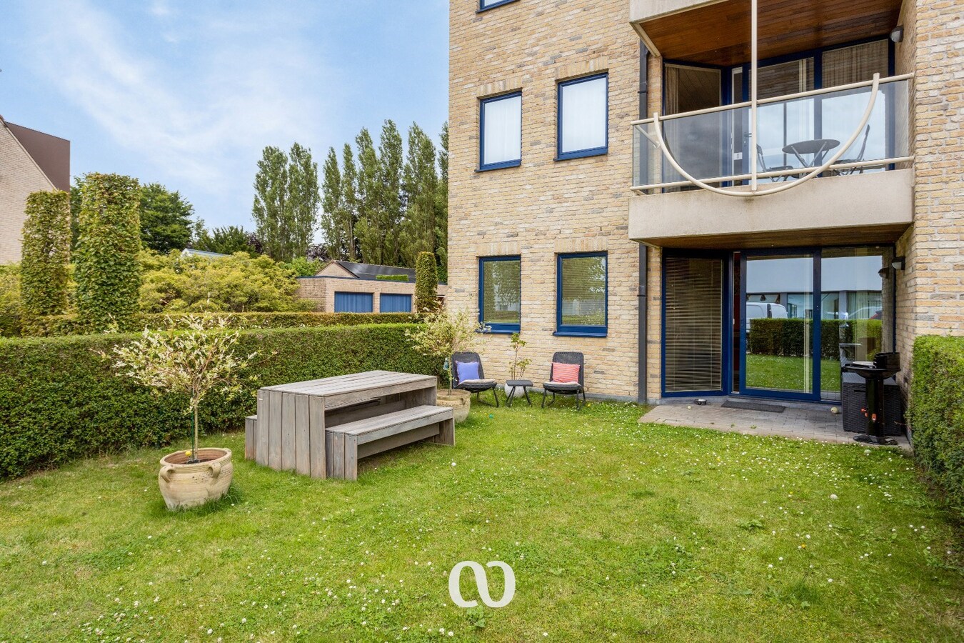 Gezellig appartement met mooie tuin in Oudenaarde 