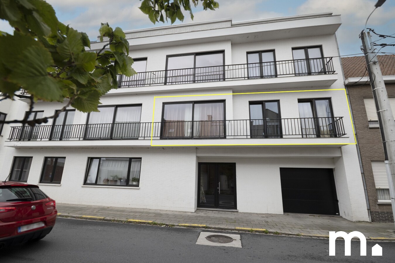 Gerenoveerd appartement met 2 slaapkamers en Garage te Kuurne! 