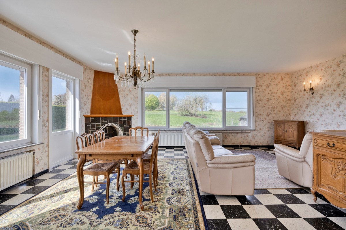 Open bebouwing met 4 slaapkamers tuin met prachtig zicht over de velden en garage in Haasrode op een perceel van 2986m² – EPC 431 kWh/m² - bewoonbare opp. 204 m² 