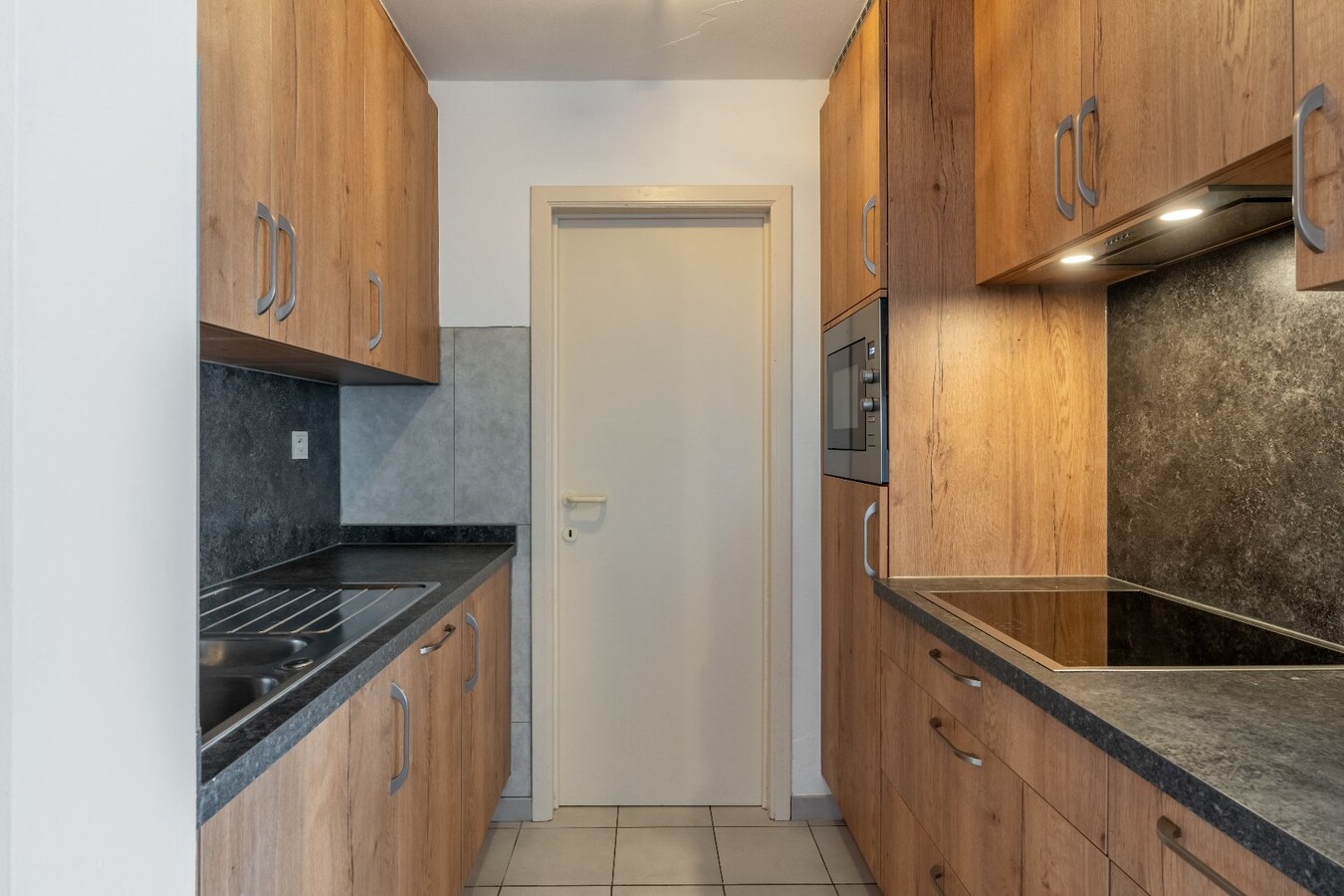 Gelijkvloersappartement met 1 slaapkamer en garage 