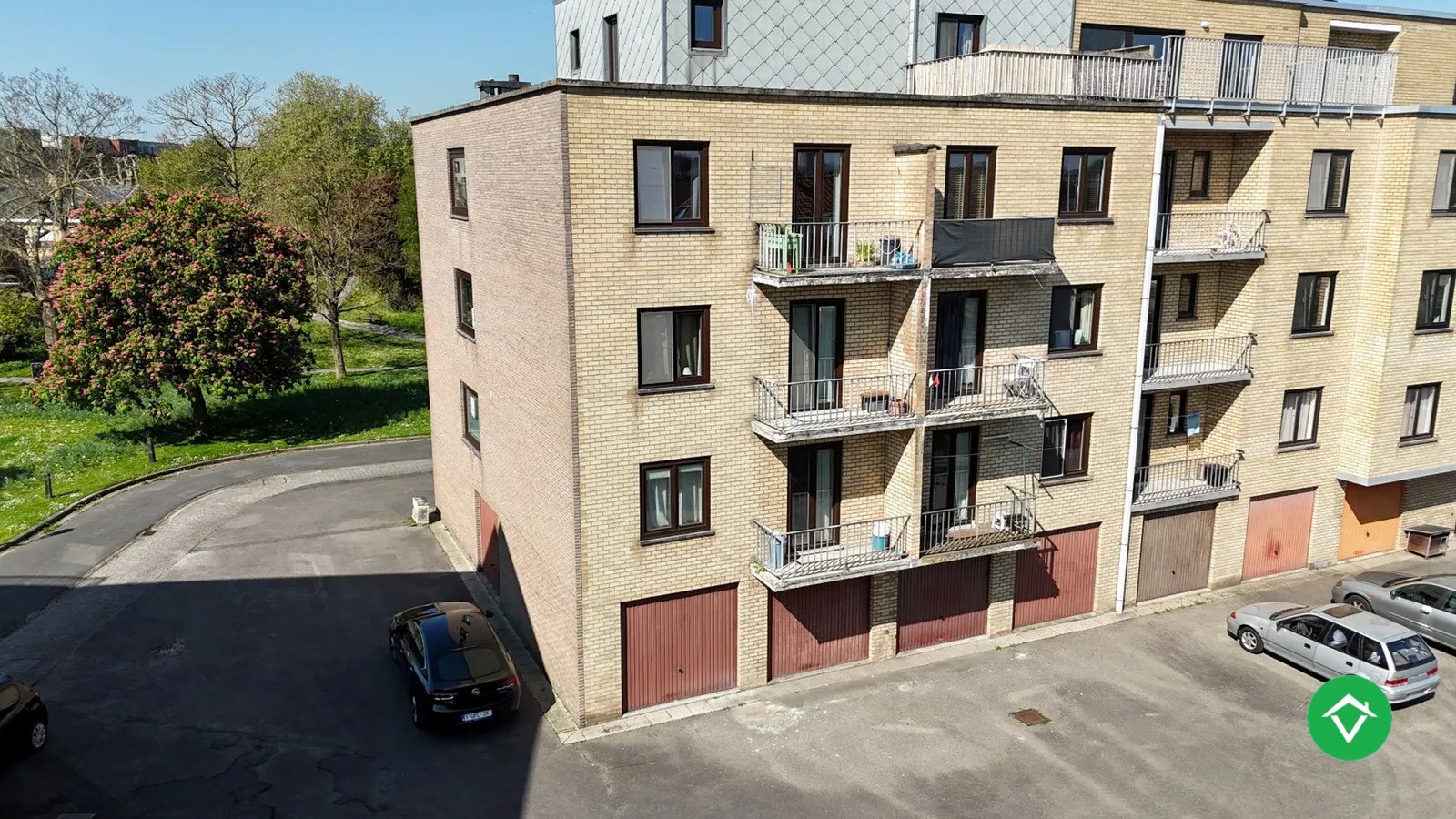 Rustig gelegen appartement met 2 slaapkamers te Assebroek 