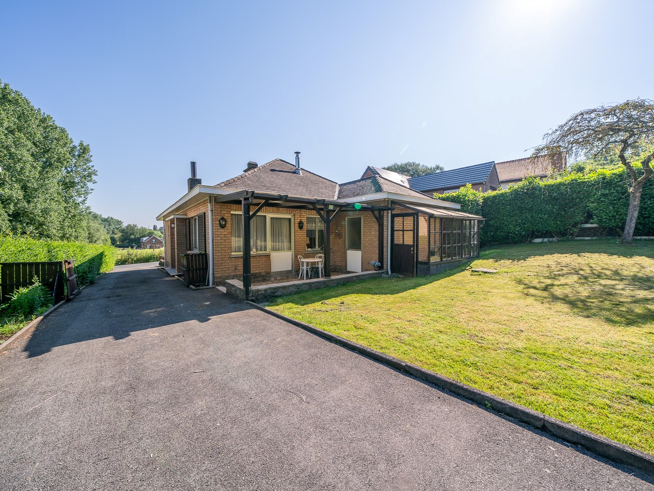 Woning met loods op gegeerde locatie 