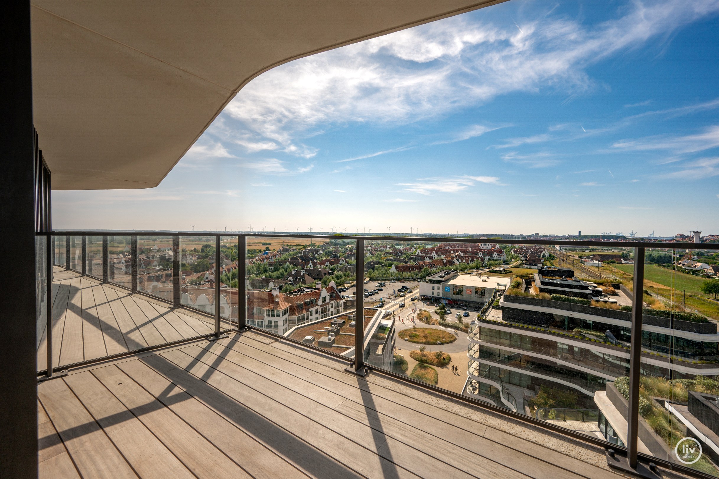 Appartement exclusif de nouvelle construction avec vue panoramique dans la résidence The Tower - Duinenwater, Knokke 
