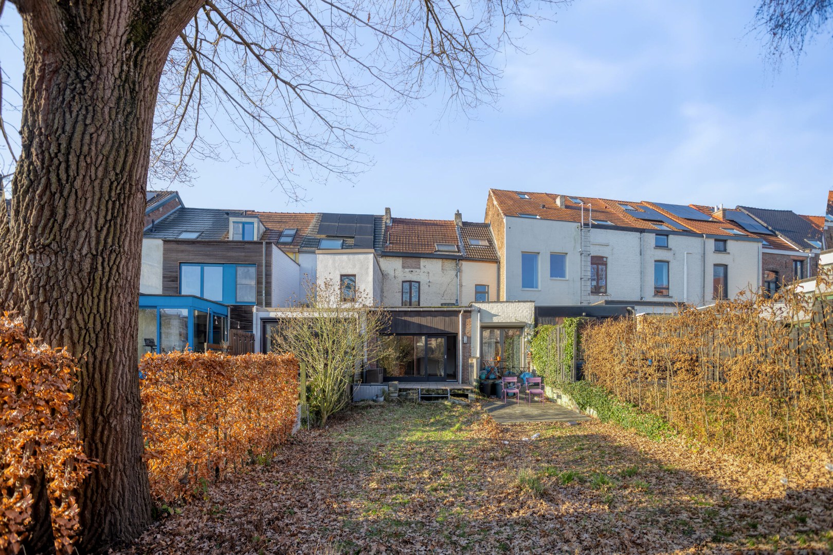 Praktische rijwoning met zonnige tuin en energielabel C in Leuven 