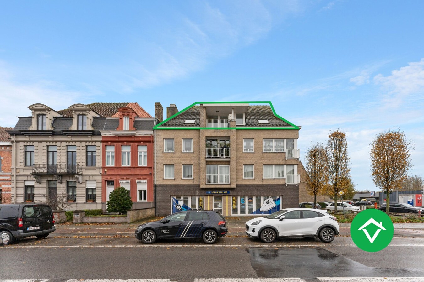 Instapklaar appartement met 3 slaapkamers en autostandplaats te Brugge 